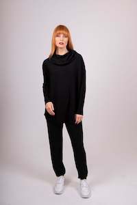 Bridge And Lord: Bridge and Lord - BL5653 Kylie Cowl Curve Hem Pullover