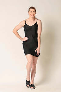 Imagine Fashion: Imagine Fashion - 10IM7186BK Aurelia Cotton Slip