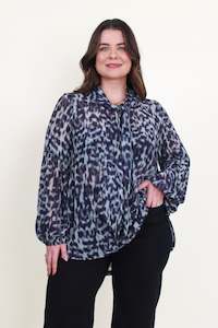 Niovara: Niovara - 1105-046 Furtive Mishka Tie Top