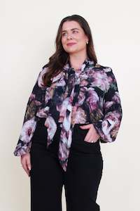 Niovara - 1105-043 Immortal Beloved Mishka Tie Top