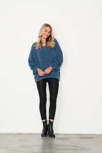 Outlet: Holmes and Fallon - Frill Cuff Jumper