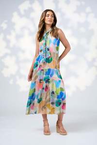 Loobies Story: Free Spirit Tie Midi Dress
