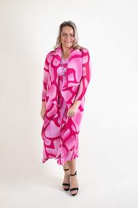 Alquema - AD1072L-PT Long Estrella Dress