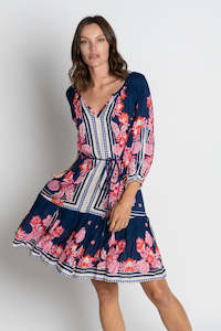Knee Length: Lula Soul - Ladera Dress