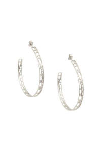 This Is Eden: This is Eden - E296D Justice Hoop Earrings