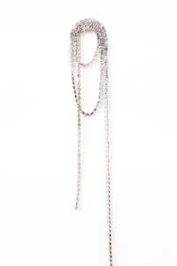 Me The Label: Me The Label - S-9 Spiral Drop Earrings