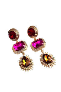 50 Off Accessories 1: Me The Label - L-6 Lou Drop Earrings