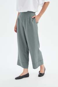 Tirelli: Tirelli - Wide Leg Linen Pant