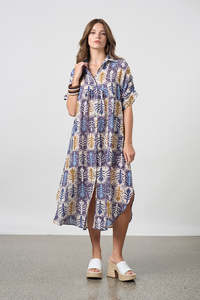 Madly Sweetly - Quartet Shirt Dress