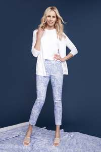Up Pant - Techno Print Ankle Pant