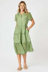 Gordon Smith - Basil Spot Dress