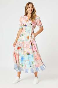 Threadz - Capri Print Maxi Dress