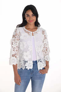 Frank Lyman - Floral lace Jacket