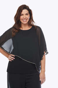 Two Pieces: Joshua James - JJ0005 Diamante Trim Top