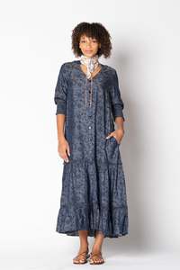 Outlet 150: Ruby Yaya - RYVAQD Vaqueros Maxi Dress