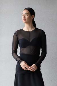 Dressed - AW2505EX/1 Lattice Mesh Top