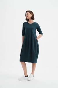 Tirelli - Diagonal Seam Winter Dress