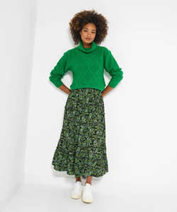 Joe Browns: Joe Browns - Remarkable Roll Neck Diamond Knit Jumper