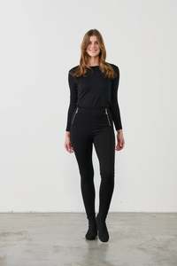 Holmes and Fallon - Vertical Zip Pant