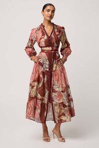OnceWas - Liliana Printed Maxi