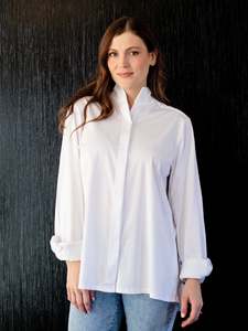 White on Black - Front Shirt