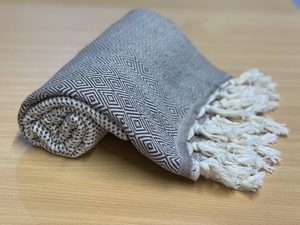 Products: Turkish Towels: Brown Diamond