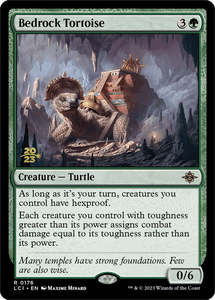 Prerelease Promos: Bedrock Tortoise [The Lost Caverns of Ixalan Prerelease Cards]
