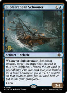 Prerelease Promos: Subterranean Schooner [The Lost Caverns of Ixalan Prerelease Cards]