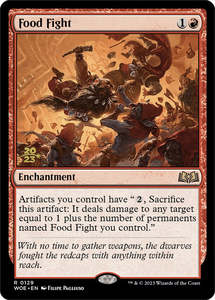 Prerelease Promos: Food Fight [Wilds of Eldraine Prerelease Promos]