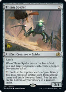 Prerelease Promos: Thran Spider [The Brothers' War Prerelease Promos]