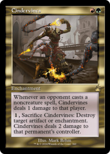 Cindervines (Retro Frame) [Ravnica Remastered]