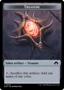 Tokens: Treasure Token [Modern Horizons 3 Tokens]