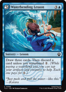 In Stock Foils: Waterbending Lesson [Avatar: The Last Airbender]