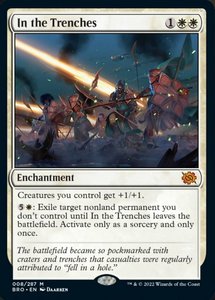 Promo Pack Cards: In the Trenches (Promo Pack) [The Brothers' War Promos]