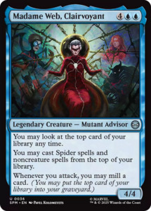 In Stock Foils: Madame Web, Clairvoyant [Marvel's Spider-Man]