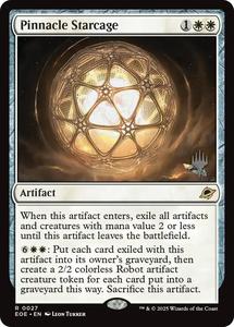 In Stock Foils: Pinnacle Starcage [Edge of Eternities Promo Pack]