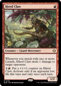 Prerelease Promos: Hired Claw [Bloomburrow Prerelease Promos]
