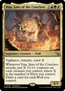 Prerelease Promos: Voja, Jaws of the Conclave [Murders at Karlov Manor Prerelease Promos]