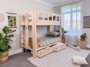 Birch Ply Furniture: Arch Bunk Bed