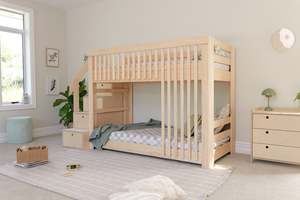 Scandinavia LOW Bunk Bed PINE