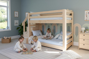 Classic LOW Bunk Bed PINE