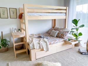 Family Bunk Beds Pine: Family Classic bunk bed PINE