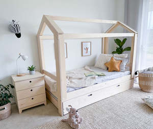 Single Beds Ply: Canopy bed PLY