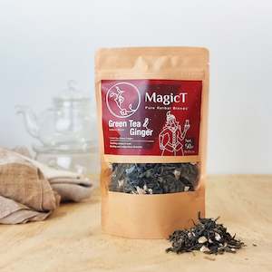 Green Tea Blends: Ginger Green Tea: Green Tea, Ginger