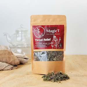 Tisane Blends: Throat Relief : Thyme, Lavender, Peppermint, Lemon Balm