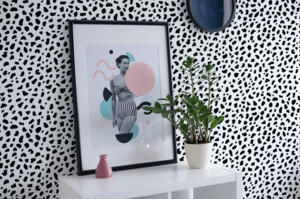Animal Print Black