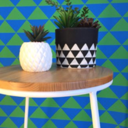 Geometric Trangles – Green 9 & Blue 7