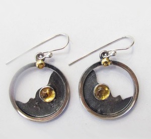 “Citrine” Earrings by Bob Wyber