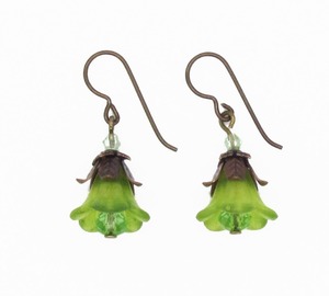 Vintage Flower Earrings by Marcella Freeman