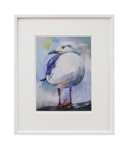 “Portrait of a Gull” framed limited Edition Print by Sheila Brown